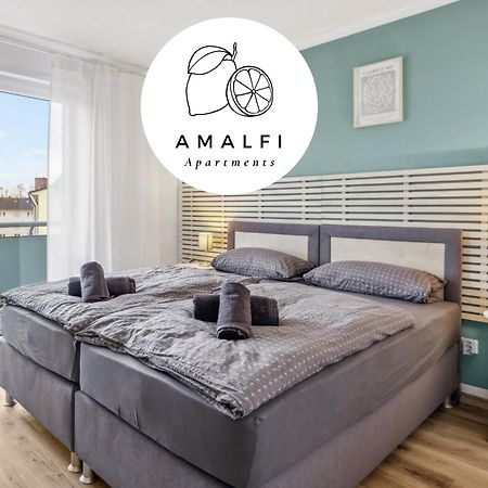 Ferienwohnung Amalfi A02 - 2 Zi Fuer 4P - Balkon, Smart Tv, Boxspringbett Kaiserslautern Exterior foto